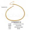 Stainless Steel Snake Chain Necklaces for Unisex LI3246-1-1