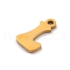 201 Stainless Steel Charms STAS-U016-01G-L-2