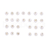 500Pcs Plating Acrylic Beads PACR-YW0001-07-1