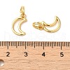 Brass Charms KK-G364-09G-01-3