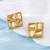 304 Stainless Steel Stud Earrings for Women EJEW-F357-03G-03-4