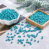 ARRICRAFT 10 Strands Synthetic Turquoise Beads Strands G-AR0004-27-3