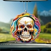 Skull Acrylic Hanging Ornaments PW-WGDCB05-01-2
