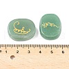 16Pcs 16 Styles Natural Green Aventurine Display Decorations G-F786-02A-05-3