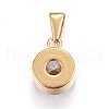 Cubic Zirconia Charms STAS-P216-09G-01-2