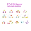271Pcs 13 Style Transparent Acrylic Beads TACR-YW0001-26-2