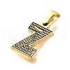 Golden 304 Stainless Steel Pendants STAS-K300-01G-Z-2