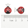 Alloy Enamel Pendants EA466Y-3