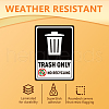 10 Sheets PVC Self-Adhesive Identification Cable Label Pasters STIC-WH0027-010-3
