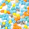2-Hole Seed Beads GLAA-R159-M-2