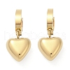 304 Stainless Steel Dangle Stud Earrings EJEW-V004-02G-4