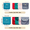  10Pcs 10 Styles Velvet Jewelry Storage Pouches TP-NB0001-57-2