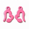 Spray Painted 201 Stainless Steel Charms STAS-G304-27E-1