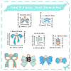 SUNNYCLUE 54Pcs 9 Styles Alloy Enamel Pendants ENAM-SC0005-87-2