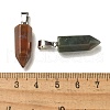 Natural Indian Agate Pendants G-Z067-07P-23-4