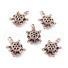 Tibetan Style Alloy Pendants PALLOY-P267-19R-1