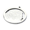 Non-Tarnish 201 Stainless Steel Pendants STAS-R118-07P-2