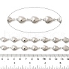 304 Stainless Steel Heart Link Chains CHS-C016-20P-2