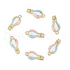 Alloy Enamel Pendants ENAM-N055-010B-NR-2