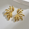 304 Stainless Steel Stud Earrings for Women EJEW-M095-03G-5