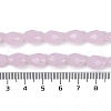 Electroplate Imitation Jade Glass Beads Strands EGLA-N013-J10mm-D01-4