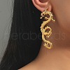 Alloy Stud Earrings EJEW-R021-06G-1