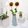 Cotton Knitting Artificial Flower AJEW-WH0013-50-5