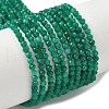 Natural Green Onyx Agate Beads Strands G-C201-B02-3mm-2