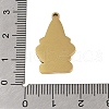 304 Stainless Steel Pendants STAS-C095-35G-3