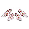 Christmas Theme Epoxy Resin Pendants RESI-TAC0021-99C-2