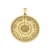 304 Stainless Steel Pendants STAS-C063-02G-1