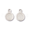 Non-Tarnish 201 Stainless Steel Charms STAS-C057-18P-1