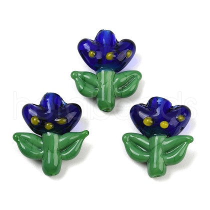 Handmade Lampwork Beads LAMP-S070-04B-1