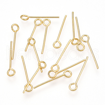 Brass Eye Pin KK-G331-09-0.7x16-1
