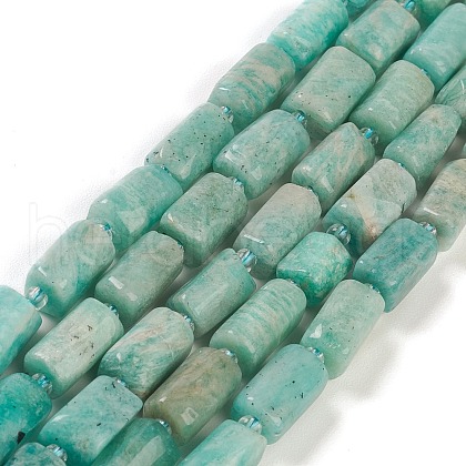 Natural Amazonite Beads Strands G-M403-B28-1