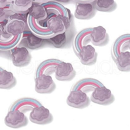 Plastic Enamel Cabochons KY-Q070-02B-1