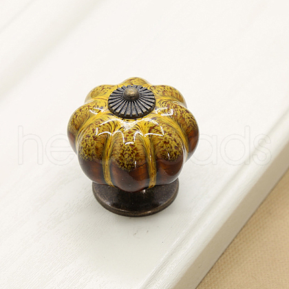 Porcelain Drawer Knob CABI-PW0001-132C-1