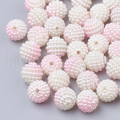 Imitation Pearl Acrylic Beads OACR-T004-12mm-16-1