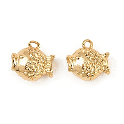 Ocean Theme Brass Charms KK-F902-07K-G-1