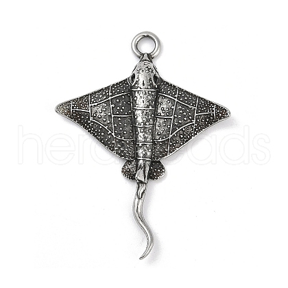 316 Surgical Stainless Steel Pendants STAS-G349-30AS-1