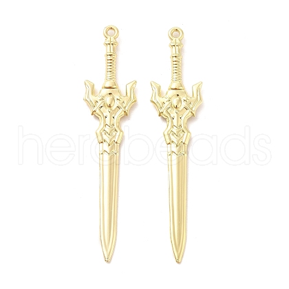 Rack Plating Alloy Big Pendants X-PALLOY-E025-05G-1