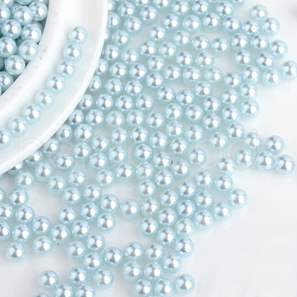 Imitation Pearl Acrylic Beads OACR-S011-6mm-Z12-1