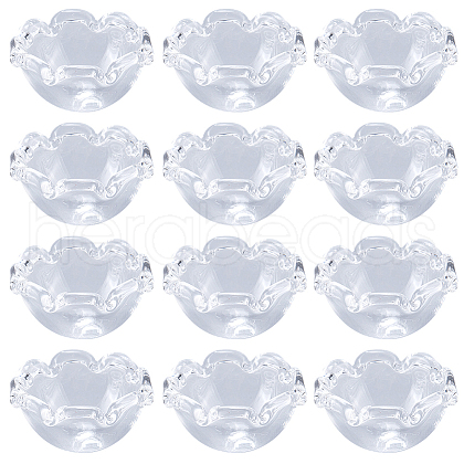 SOFPLATE 20Pcs Glass Bead Cone for Wind Chimes Making GLAA-SP0001-02-1