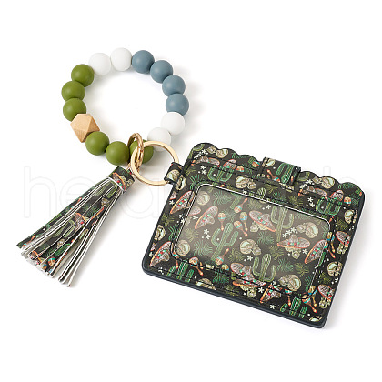 Silicone Beads Keychain KEYC-TAC00023-1
