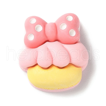 Opaque Resin Decoden Cabochons RESI-G079-02F-1