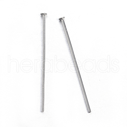 Non-Tarnish 304 Stainless Steel Flat Head Pins X-STAS-L238-006C-P-1