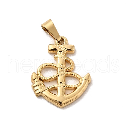 PVD Vacuum Plating 201 Stainless Steel Pendants STAS-K250-15-1