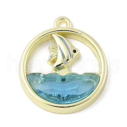 Zinc Alloy Pendants FIND-C067-01B-G-1