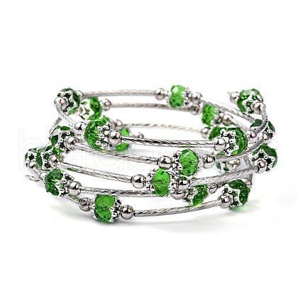 Fashion Wrap Bracelets BJEW-JB00628-06-1