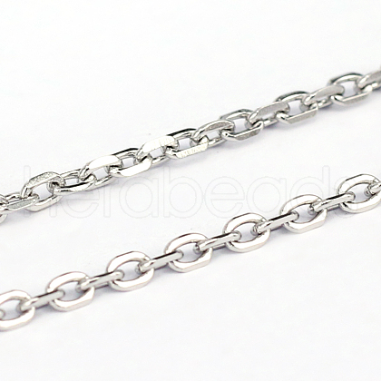 304 Stainless Steel Cable Chains CHS-L001-67-0.6mm-1
